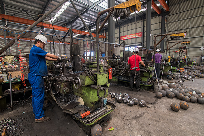 龙口网架配件车间